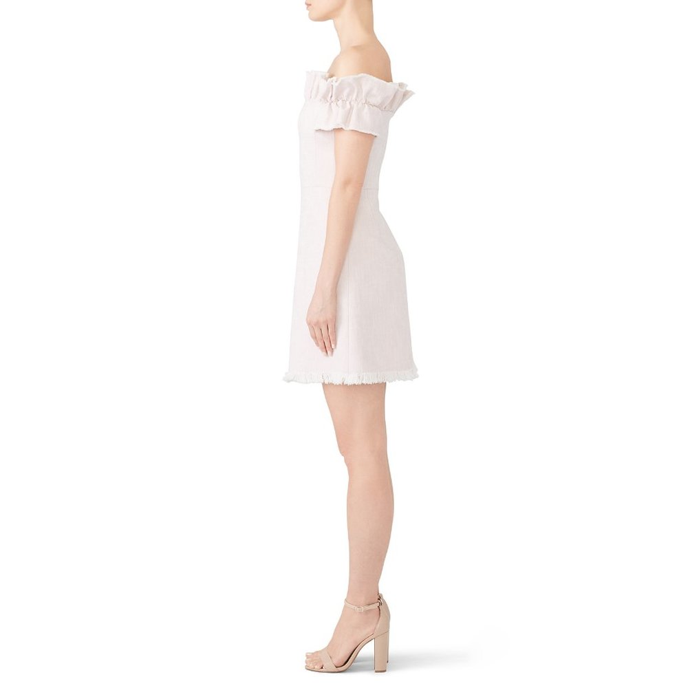 NWT Rebecca Taylor soft pink suit A-line dress, 4 - Picture 7 of 14